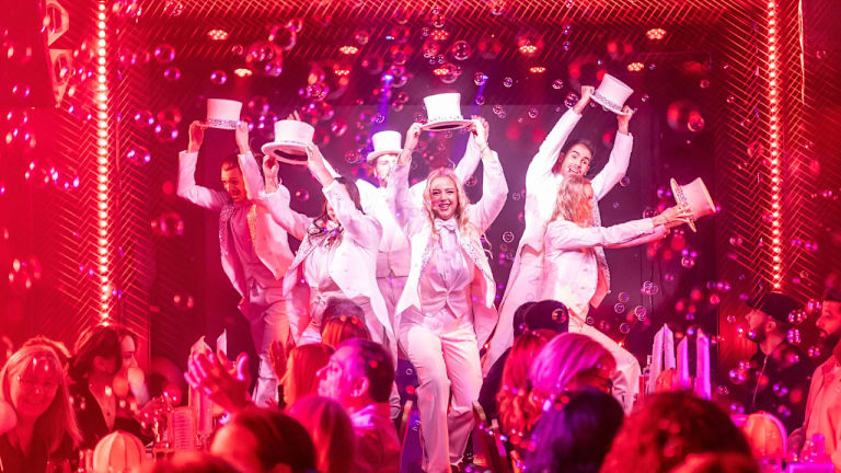 Showartister med hattar