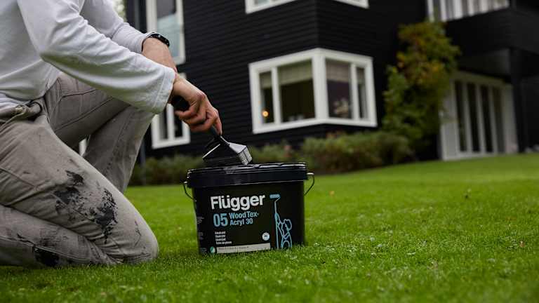 Bild på färg från Flügger