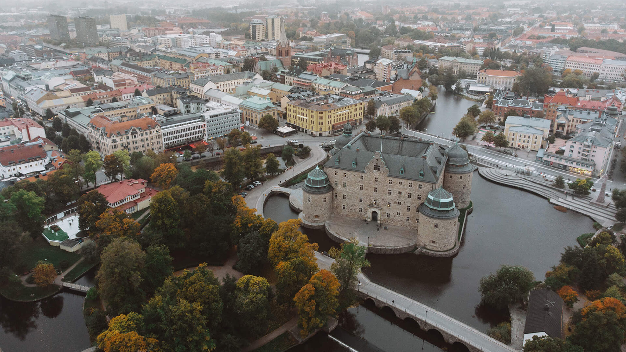 Översiktsbild över Örebro