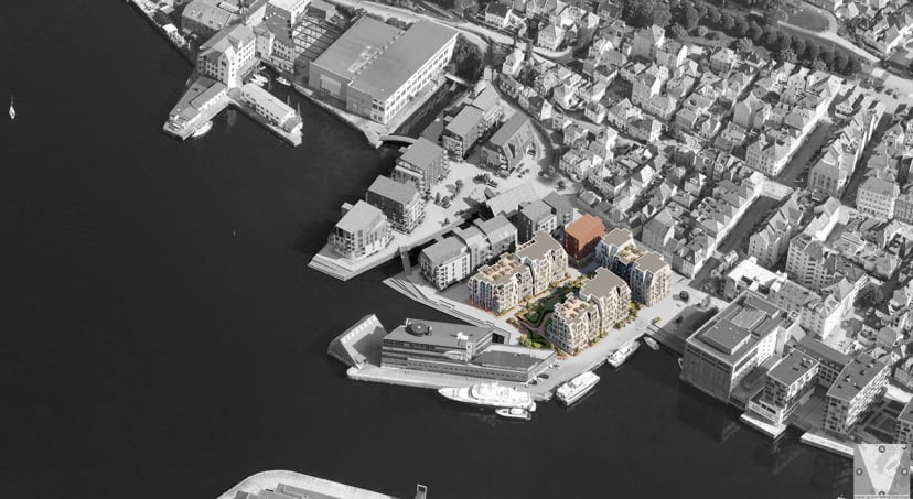 Prosjektside for Nøstebukten Brygge