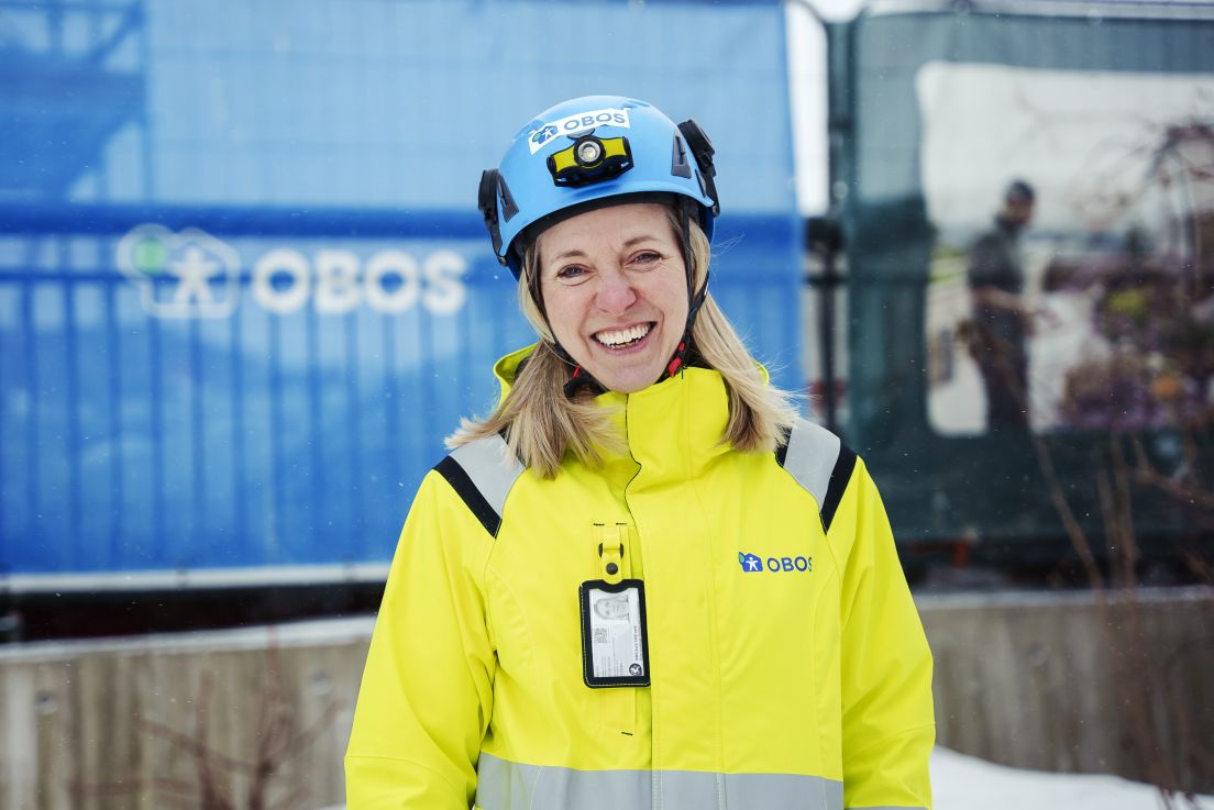 Marianne Gjertsen Ebbesen, konserndirektør for boligutvikling trehus i OBOS