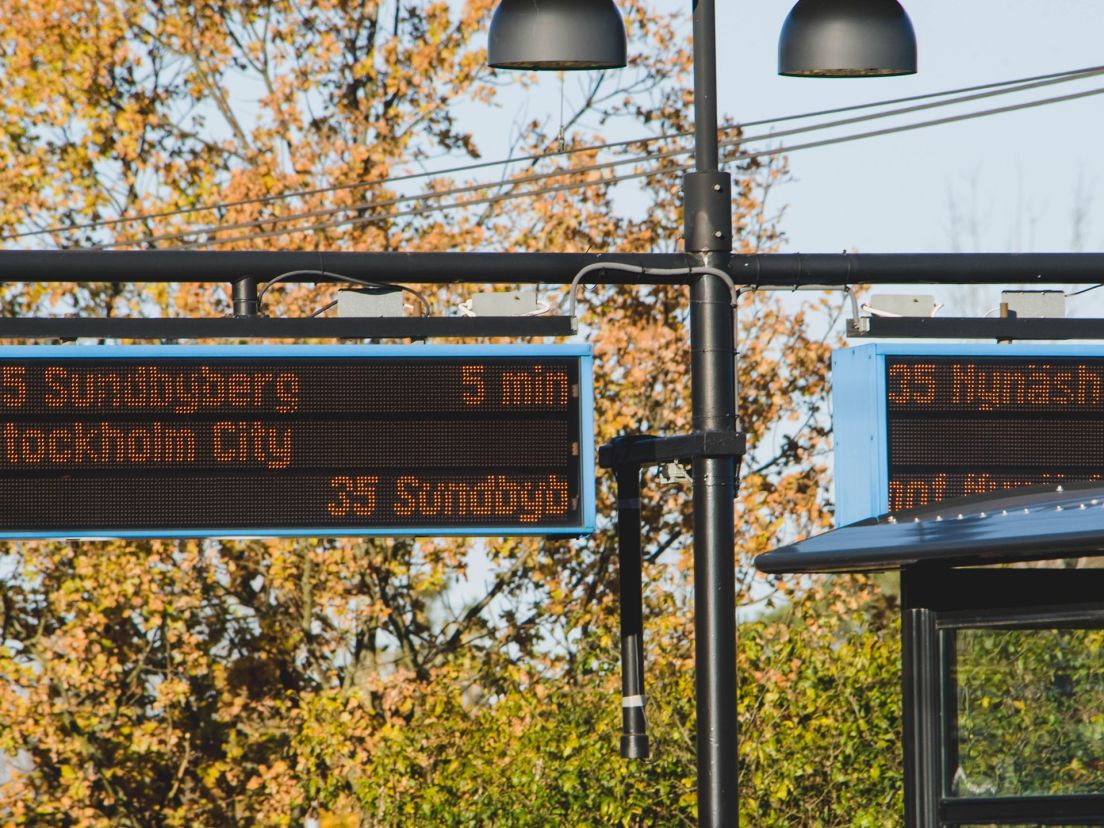 tavla på pendelstation