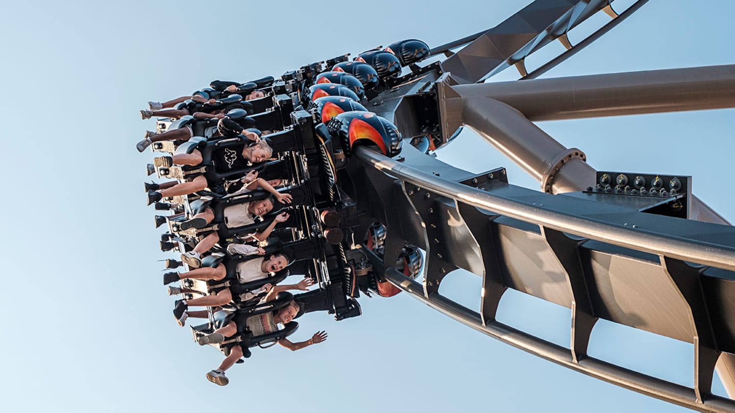 Gröna Lund med attraktioner