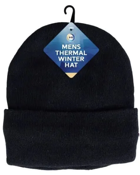 DID Mens Thermal Winter Hat 12s