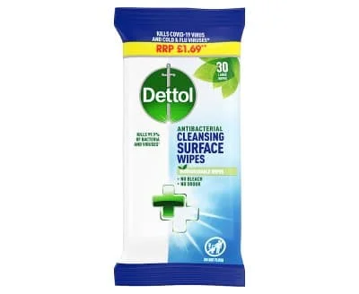 Dettol Surface Bio Wipes 10 x 30s