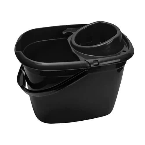 Plas Time Mop Bucket & Wringer 13Ltr