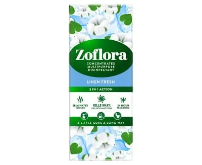 Zoflora Disinfectant - Linen Fresh 12 x 500ml