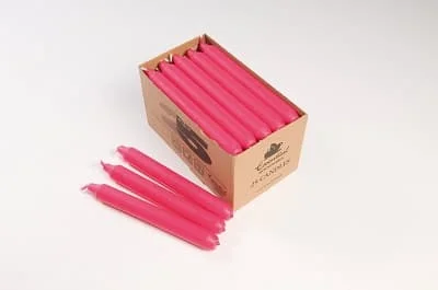 Essentials Candles Pink 25s