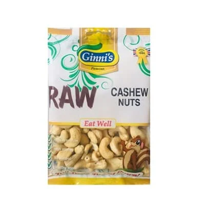 Ginni Raw Cashewnuts 10 x 110g