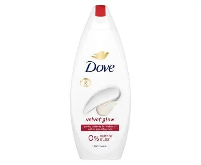 Dove Body Wash - Velvet Glow 6 x 225ml