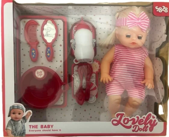 Lovely Doll Play Set 3+ Single