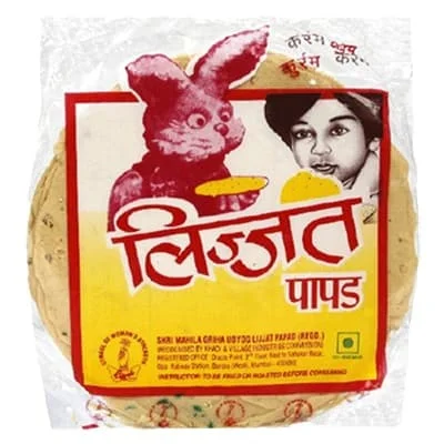 Lijjat Papad - Jeera 20 x 200g