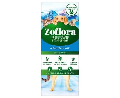 Zoflora Disinfectant - Fresh Mountain Air 12 x 500ml