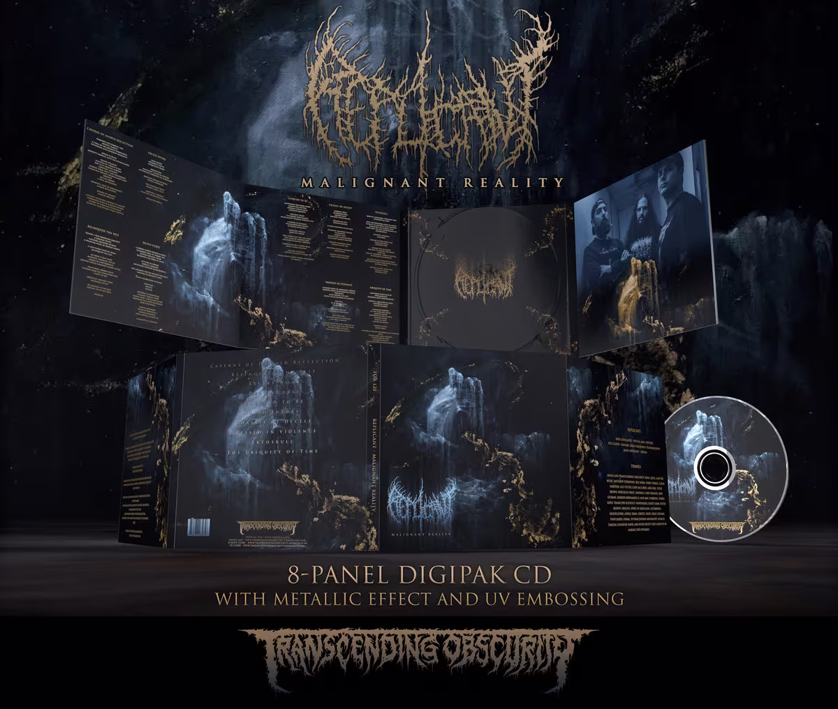 Malignant Reality 8-Panel Digipak CD