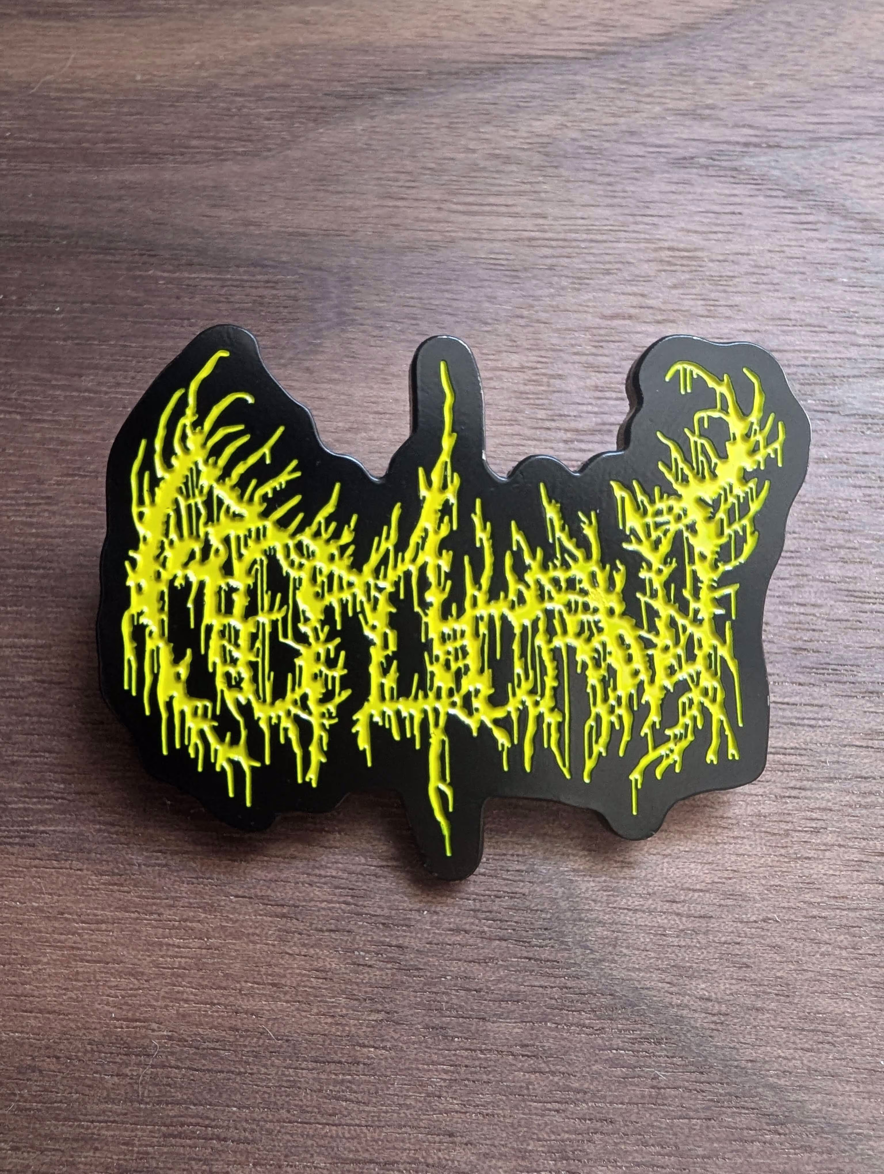 Replicant Logo Gold Enamel Pin