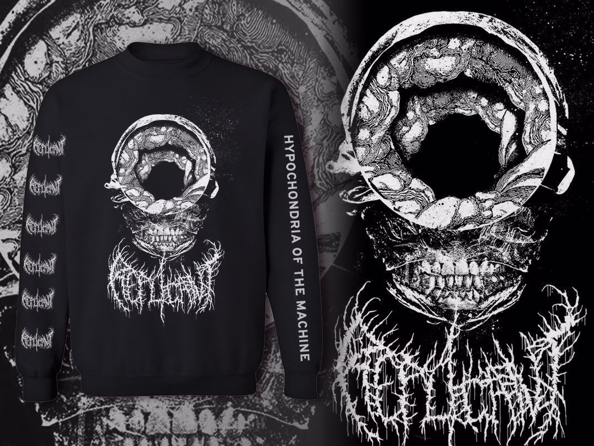 Hypochondria of the Machine Black Crewneck