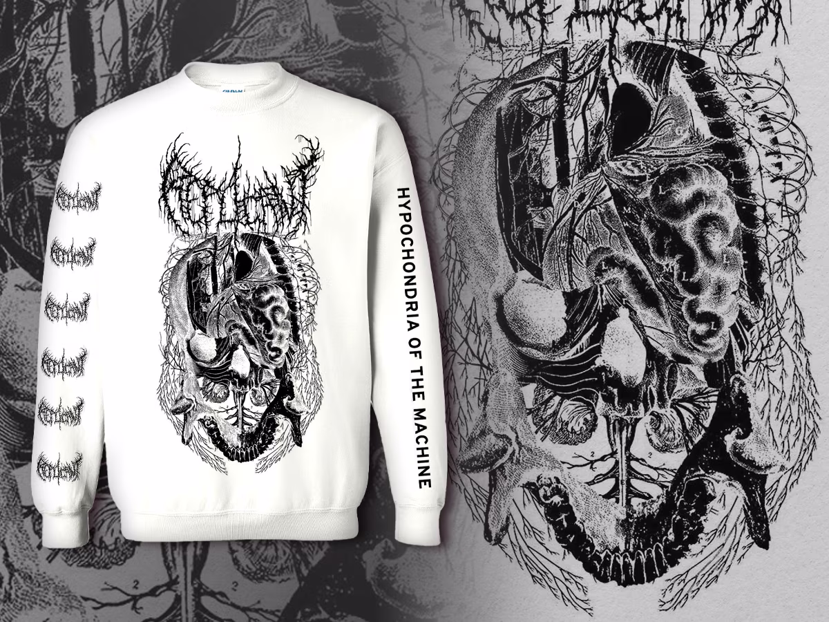 Hypochondria of the Machine White Crewneck