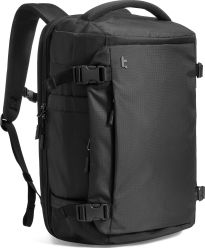 Front facing view of the tomtoc Travel Backpack 28L