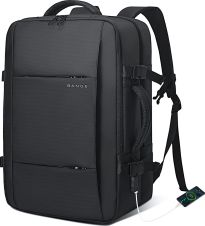 Front facing view of the BANGE Travel Backpack