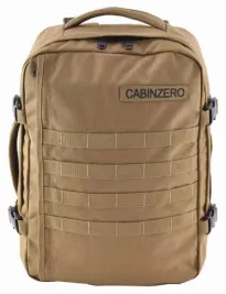 Front facing view of the Cabin Zero Military 28L