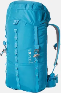 Front facing view of the Exped Mountain Pro 30 Women