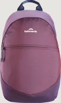 Front facing view of the Kathmandu Solus Pack 20