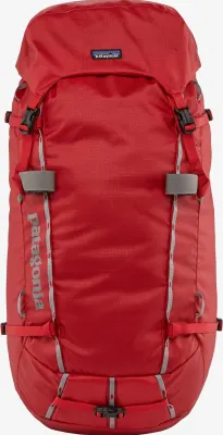 Front facing view of the Patagonia Ascensionist Pack 55L