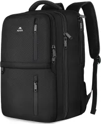 Front facing view of the MATEIN 40L Elite Travel Backpack