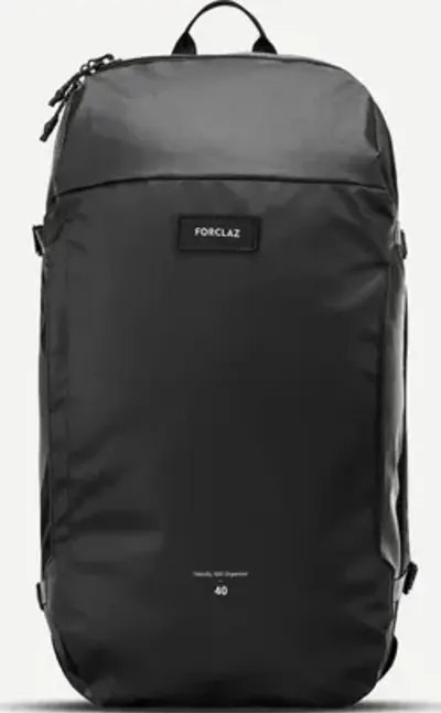 Front facing view of the Forclaz Travel 500 Organizer 40L Backpack
