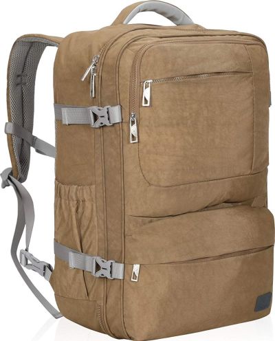 Front facing view of the Hynes Eagle 44L Carry on Backpack Flight Approved Travel Bag