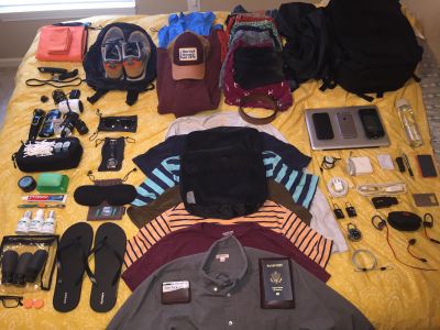 one week travel bag