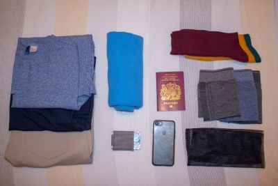 travel bag packing list