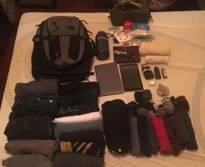 one week travel bag