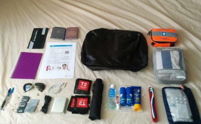 travel bag packing list