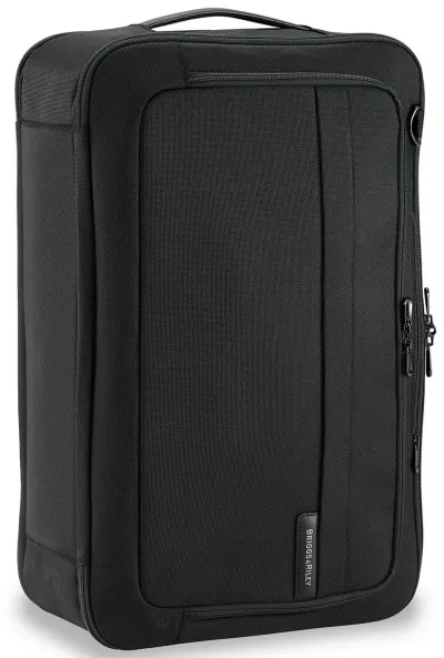 Front facing view of the Briggs & Riley - Convertible Duffle Backpack