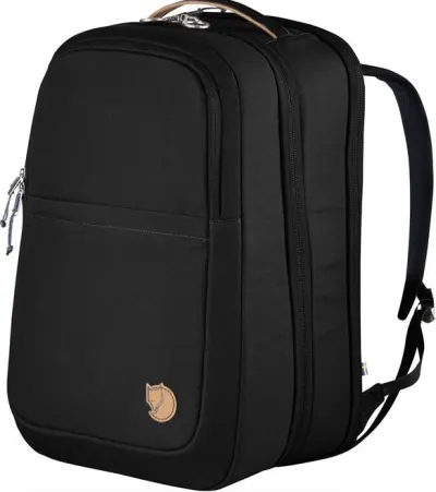Front facing view of the Fjallraven Travel Pack