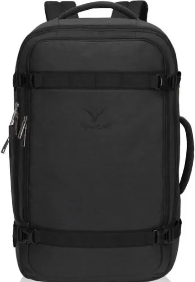 Front facing view of the Hynes Eagle 44L Travel Airline Approved Carry on Backpack