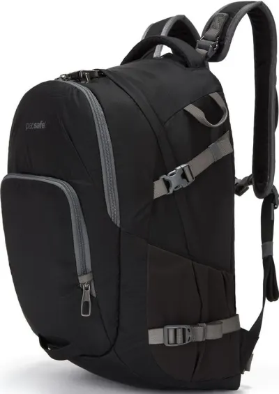 Front facing view of the Pacsafe Venturesafe 28L G3 Anti-Theft Backpack