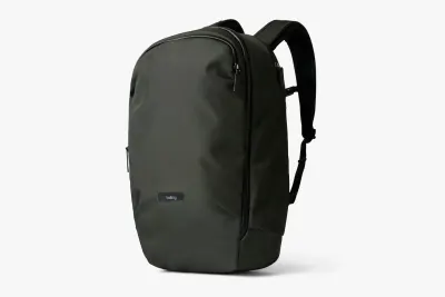 Front facing view of the Bellroy Transit Workpack Pro 28L