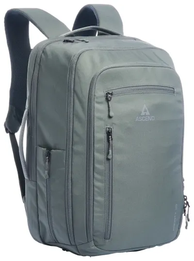 Front facing view of the Cabelas Ascend Priority 25 Commuter Backpack