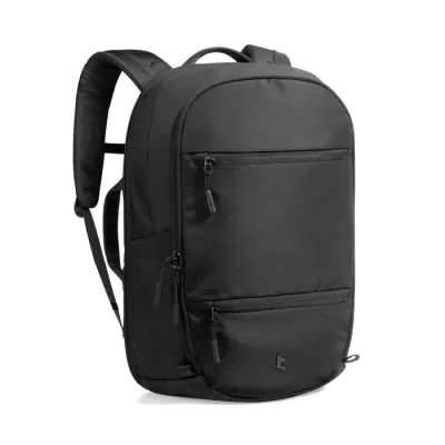 Front facing view of the tomtoc UrbanEX-T77 Laptop Backpack 26L