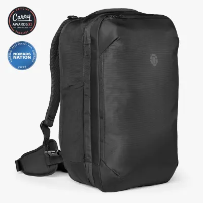 Front facing view of the Tortuga Travel Backpack Lite 40L