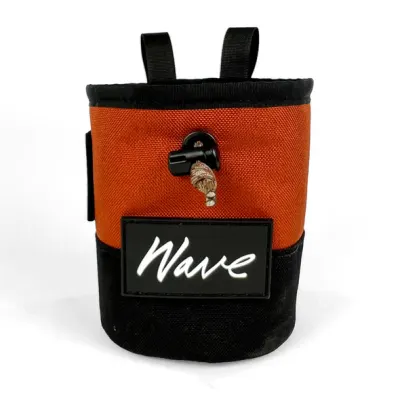 Front facing view of the Wave Booster Rolltop Backpack