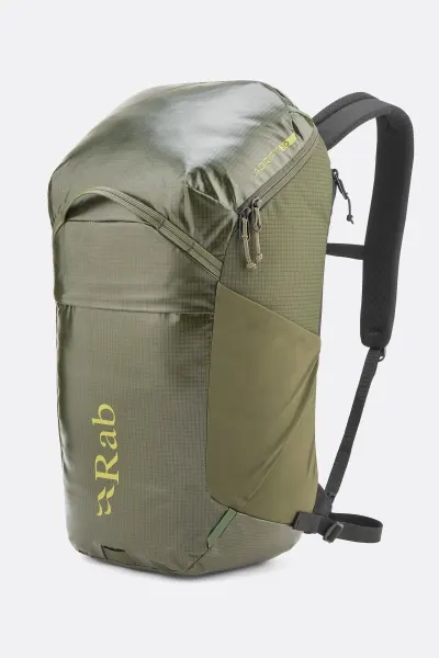 Front facing view of the Rab Adrift 30L Day Pack