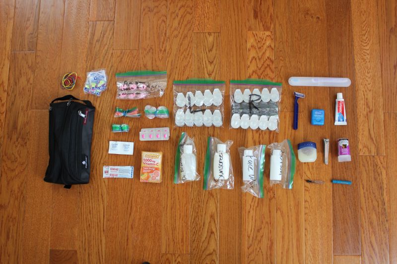 Picture of packing list titled: First Time OneBag Travel: 3 Weeks in Asia (Hong Kong, Japan, Thailand)