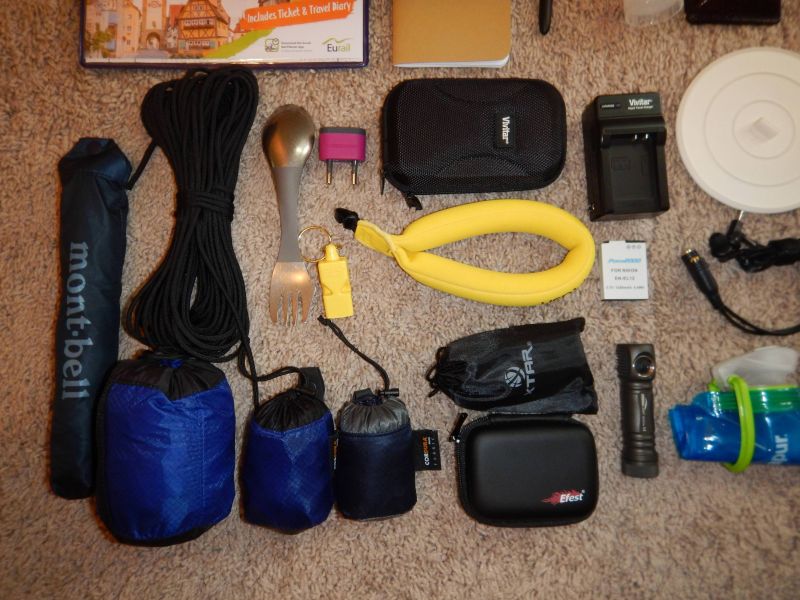 Picture of packing list titled: Super Efficient European Summer Travel Packing List