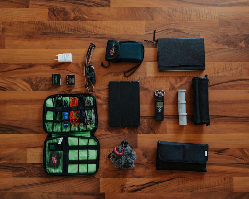Picture of packing list titled: Packing List for South America and Asia for Three Months