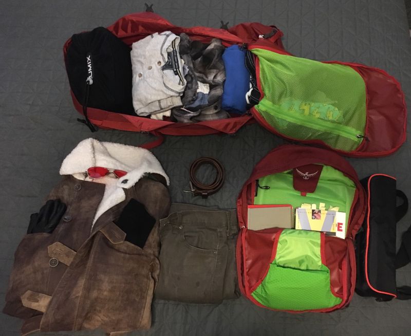 Picture of packing list titled: Quitting a Job to One Bag Around Europe, Good Idea?  Great Idea.