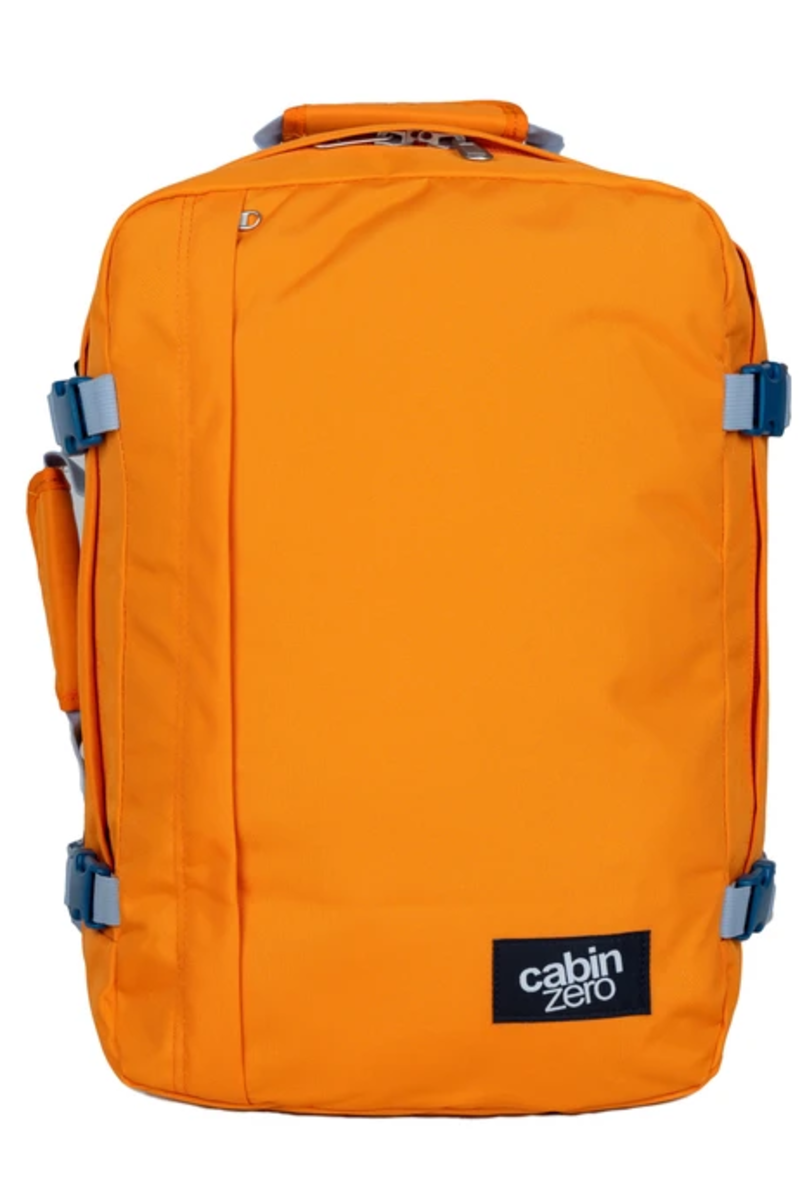 CabinZero Classic 28l Travel Cabin Bag Color (style): orange chill