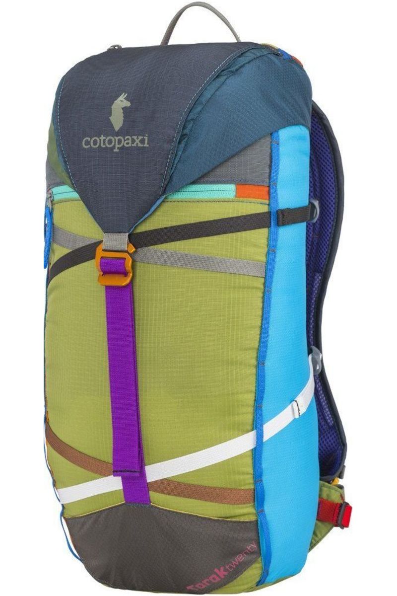 Cotopaxi Tarak Backpack 20L Del Día Details - One Bag Travel